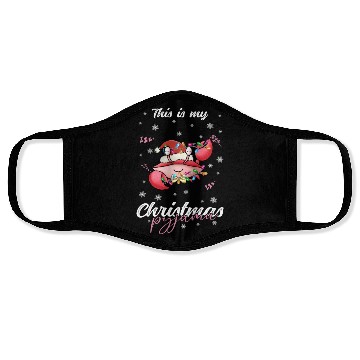 Discover Winter Christmas Pyjama Crab Face Masks