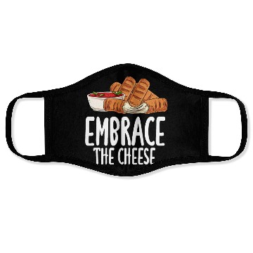 Discover Embrace The Cheese Face Masks