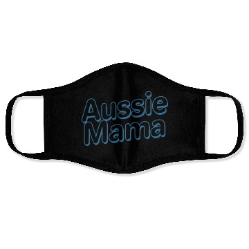 Discover Aussie Mom Australian Shepherd Pet Face Masks