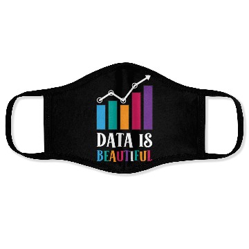 Discover Data Is Beautiful Statistics Data Job Statistician Face Masks