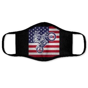 Discover Dirt Bike Mx Motocross Supermoto Face Masks