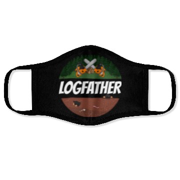 Discover Logfather Lumberjack Chainsaw Face Masks