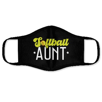 Discover Softball Aunt Softball Player Pitcher Catcher Face Masks