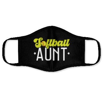 Discover Softball Aunt Softball Player Pitcher Catcher Face Masks