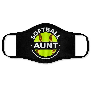 Discover Softball Aunt Softball Player Pitcher Catcher Face Masks