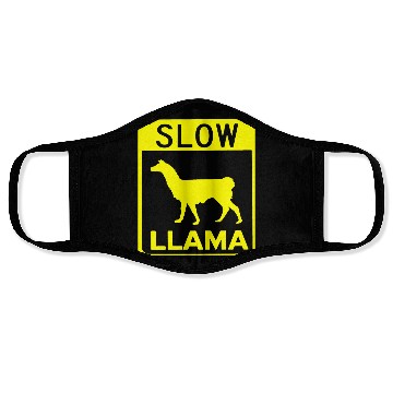 Discover Phish Slow Llama Face Masks