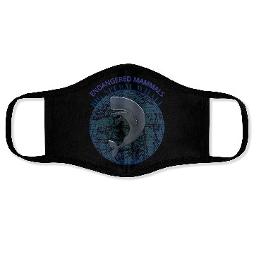 Discover Mammals Endangered Big Sperm Whale Face Masks