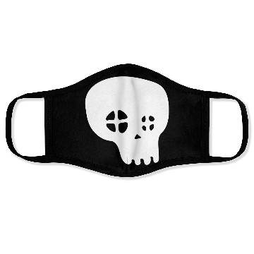 Discover Halloween Skull (White) Face Masks