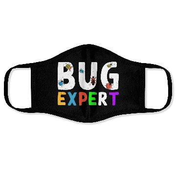 Discover Bug Expert Boys Girls Insects Lover Face Masks