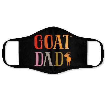 Discover Goat Dad Goat Lover Face Masks
