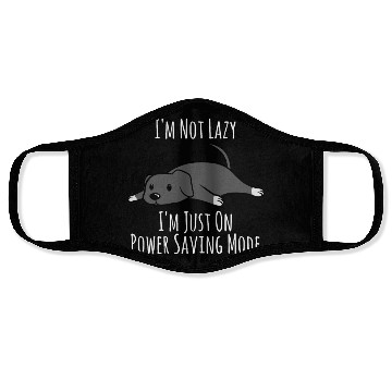 Discover Great Dane Power Saving Mode Face Masks