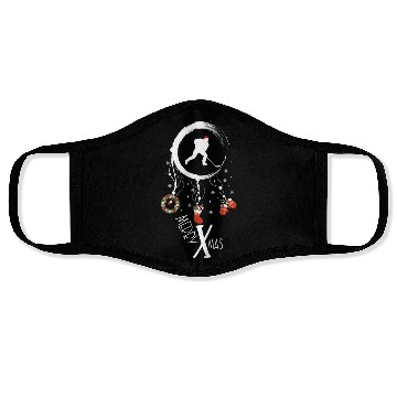 Discover Winter dreamcatcher Christmas Ice hockey Face Masks