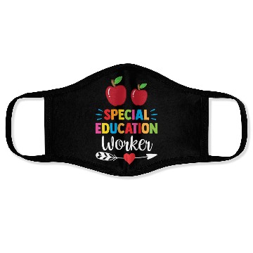 Discover Special Education Worker Teacher Awareness Sped Face Masks