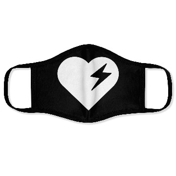 Discover Electroheart - EBM - Volt - Beat - Techno Face Masks