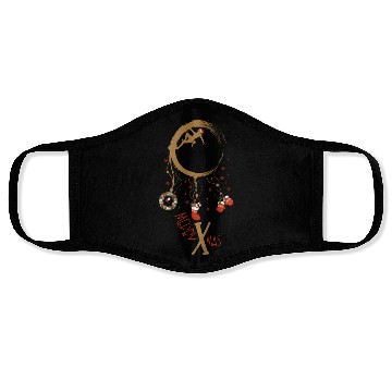 Discover Winter dreamcatcher Christmas Boulder Face Masks