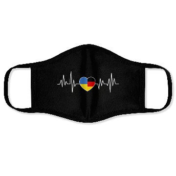Discover Ukraine Germany Flag Two Countries Face Masks