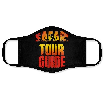 Discover Safari Tour Guide Face Masks