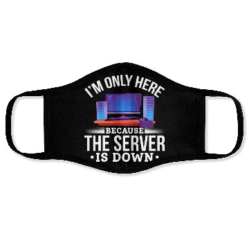 Discover Humorous Computer Science IT Joke Face Masks