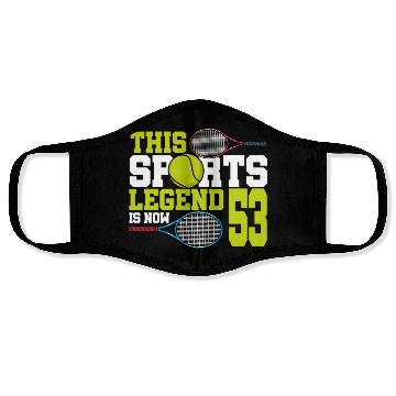 Discover This Sports Legend Is Now 53, Tennis 53rd Birthday Face Masks