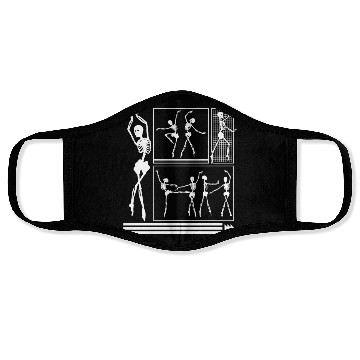 Discover Halloween Face Masks, Skeleton Dancing Ballerinas