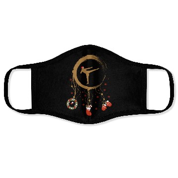 Discover Winter dreamcatcher Christmas Karate Face Masks