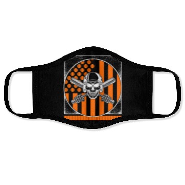 Discover Halloween Face Masks, Baseball Skeleton Sports Spooky