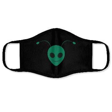 Discover Alien Ant Face Design Green Face Masks