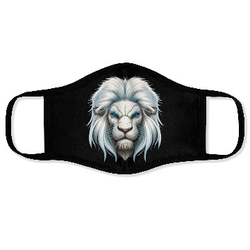 Discover Lion, White Lion Face Masks