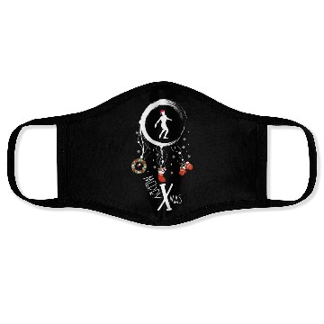 Discover Winter dreamcatcher Christmas Discus throwing Face Masks