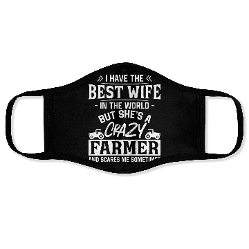 Discover Farming Farmer Wife Vintage Face Masks