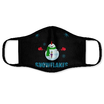 Discover Snowman Christmas Face Masks