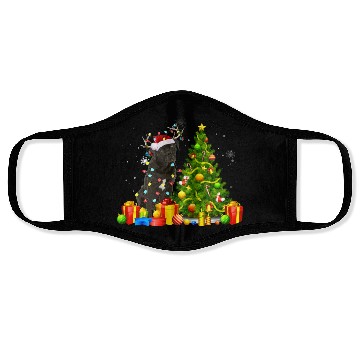 Discover Cane Corso Christmas Dog Lover Xmas Santa Face Masks