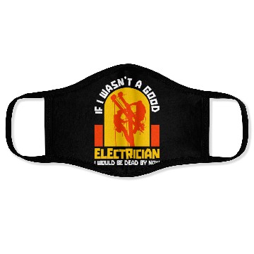 Discover Electrician Construction Electrician Face Masks