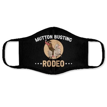 Discover Mutton Busting Rodeo Western Sheep Rider Face Masks