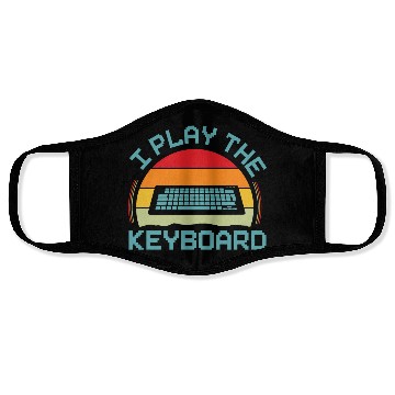 Discover Keyboard Gamer Computer Science Gaming Face Masks