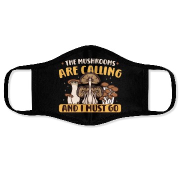 Discover Morels Mushroom Picker Mushroom Farmer Mushroom Face Masks