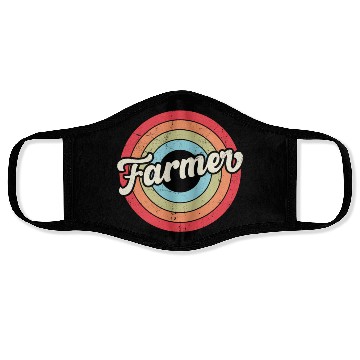 Discover Farming Farmer Retro Vintage Face Masks