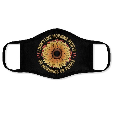 Discover Sunflower Gardening Face Masks