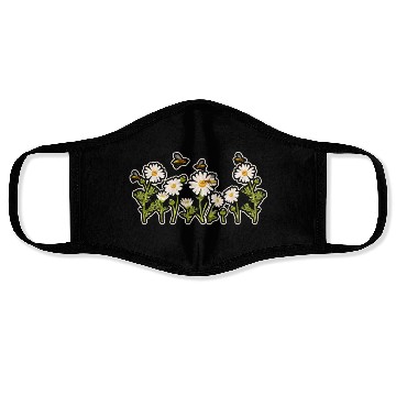 Discover Marguerites Daisy Summer Daisies Flower Garden Face Masks