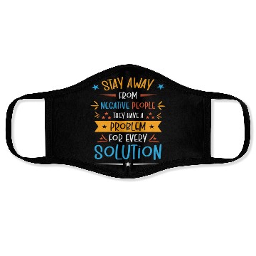 Discover Problem Solution Critical Thinkers Positive Face Masks