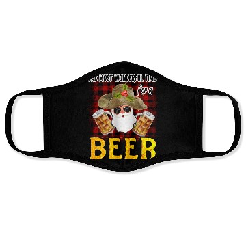 Discover Christmas Sublimation, The Most wonderful time for Face Masks