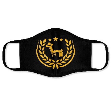 Discover Icon man relaxed laurel Face Masks