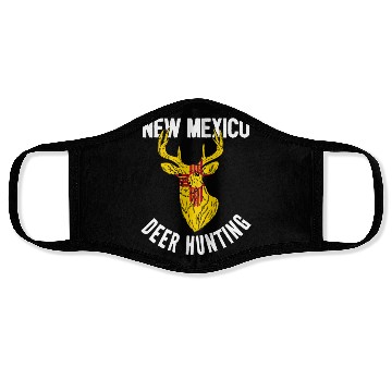 Discover New Mexico Deer Hunting Buck Stag Hunter Face Masks