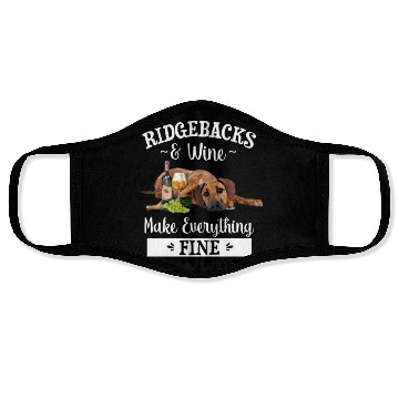 Discover Rhodesian Ridgeback Face Masks