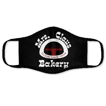 Discover Christmas Face Masks, Mrs. Claus Bakery Face Masks,