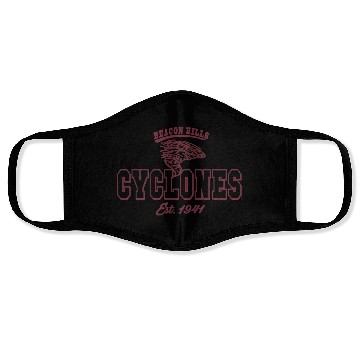 Discover Beacon Hills Cyclones Team Spirit Face Masks