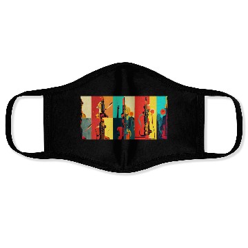 Discover Jazz Session in Night Face Masks