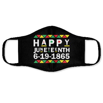 Discover Juneteenth Black History Face Masks