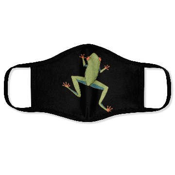 Discover Agalychnis Callidryas Red Eyed Tree Frog Face Masks