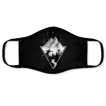 Discover Disc Golf - Disc Golfing Player Ultimate Frisbee Face Masks